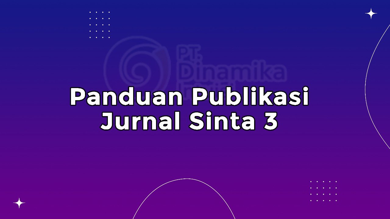 Panduan Publikasi Jurnal Sinta 3