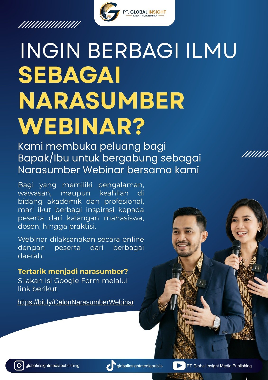 Yuk, Bangun Personal Branding Bersama Global Insight Media Publishing