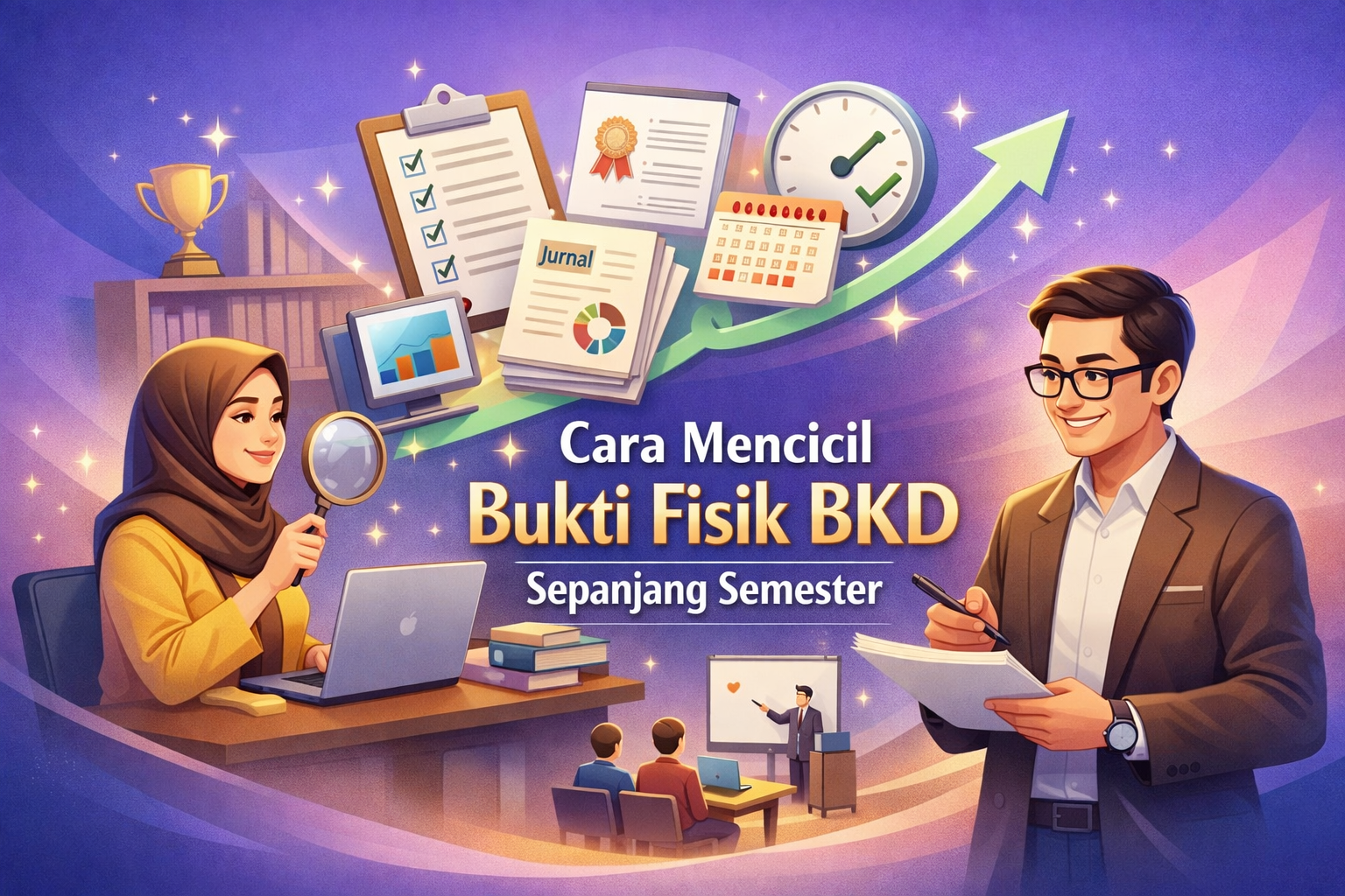 Cara Mencicil Bukti Fisik BKD Sepanjang Semester