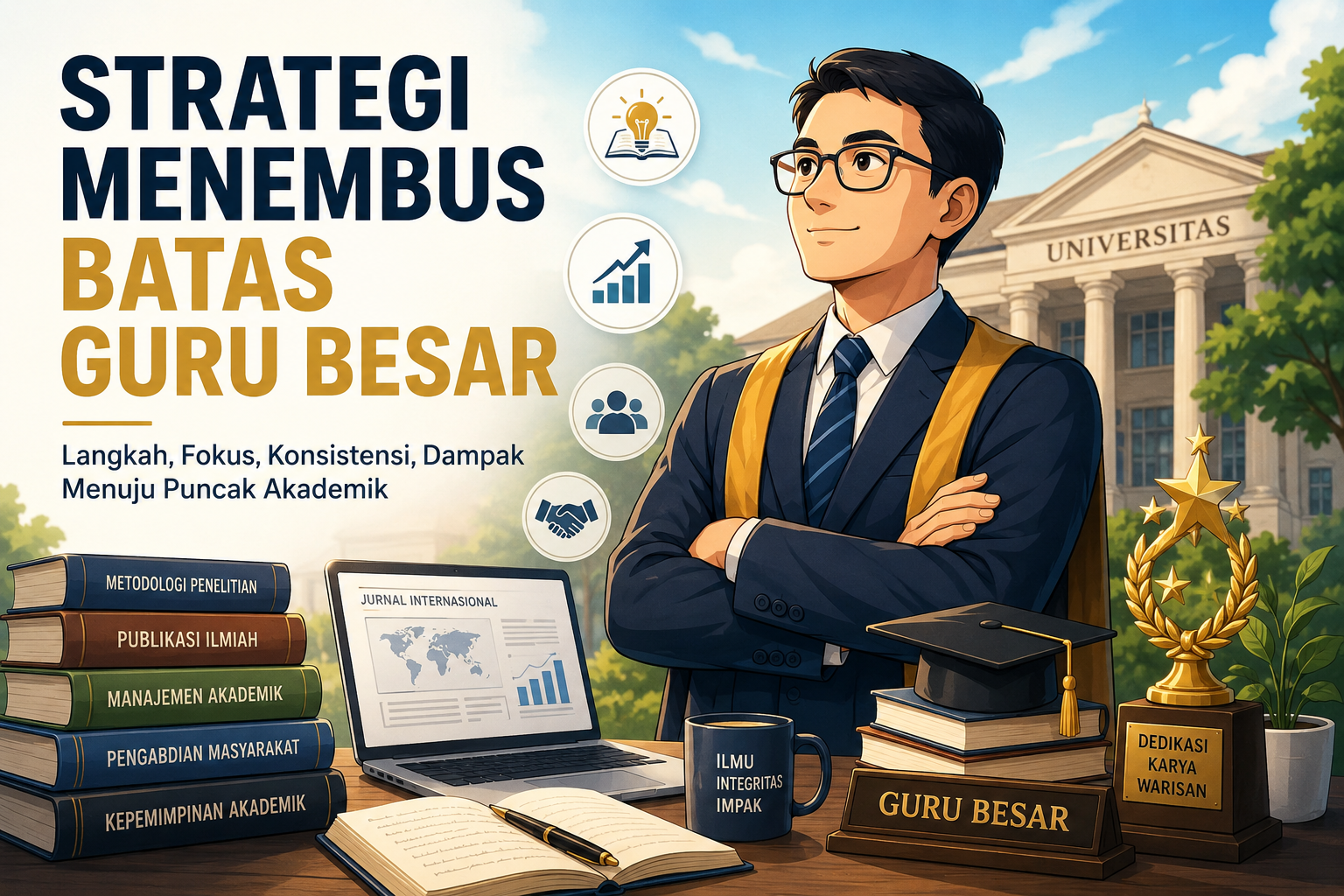 Strategi Menembus Batas Guru Besar