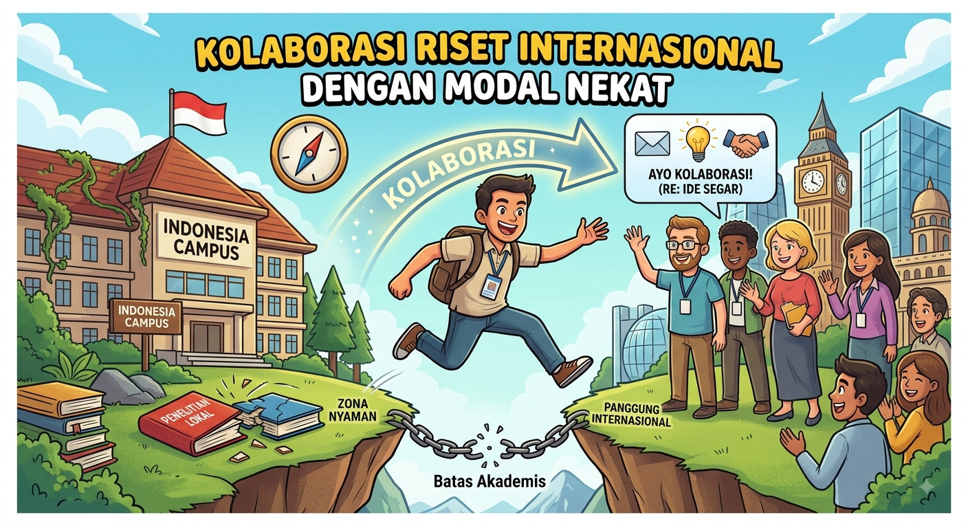 Kolaborasi Riset Internasional dengan Modal Nekat